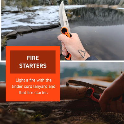 Survive Outdoors Longer Stoke Pivot Knife and Saw