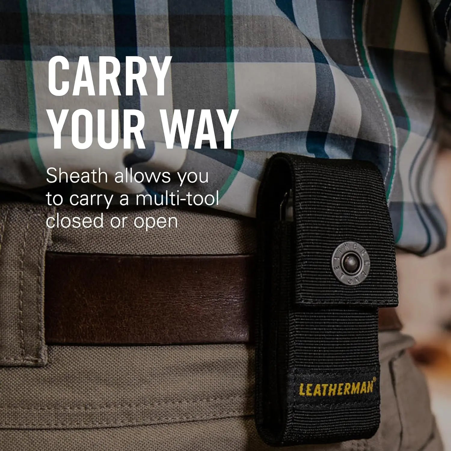 Leatherman Black Nylon Sheath - Shop  Multi-Tools at  Trekaline