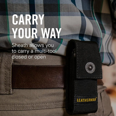 Leatherman Black Nylon Sheath - Shop  Multi-Tools at  Trekaline