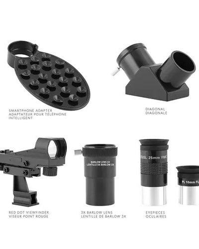 National Geographic Sky Assist 102/660 Telescope With Blue Mount