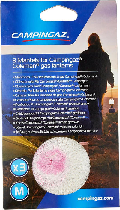 Campingaz Gas Lantern Mantle 3 Pack - Shop  Lantern Accessories at  Trekaline