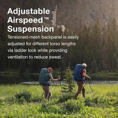 Osprey Rook 65 Backpacking Pack - Men - Shop  Backpacking Packs at  Trekaline