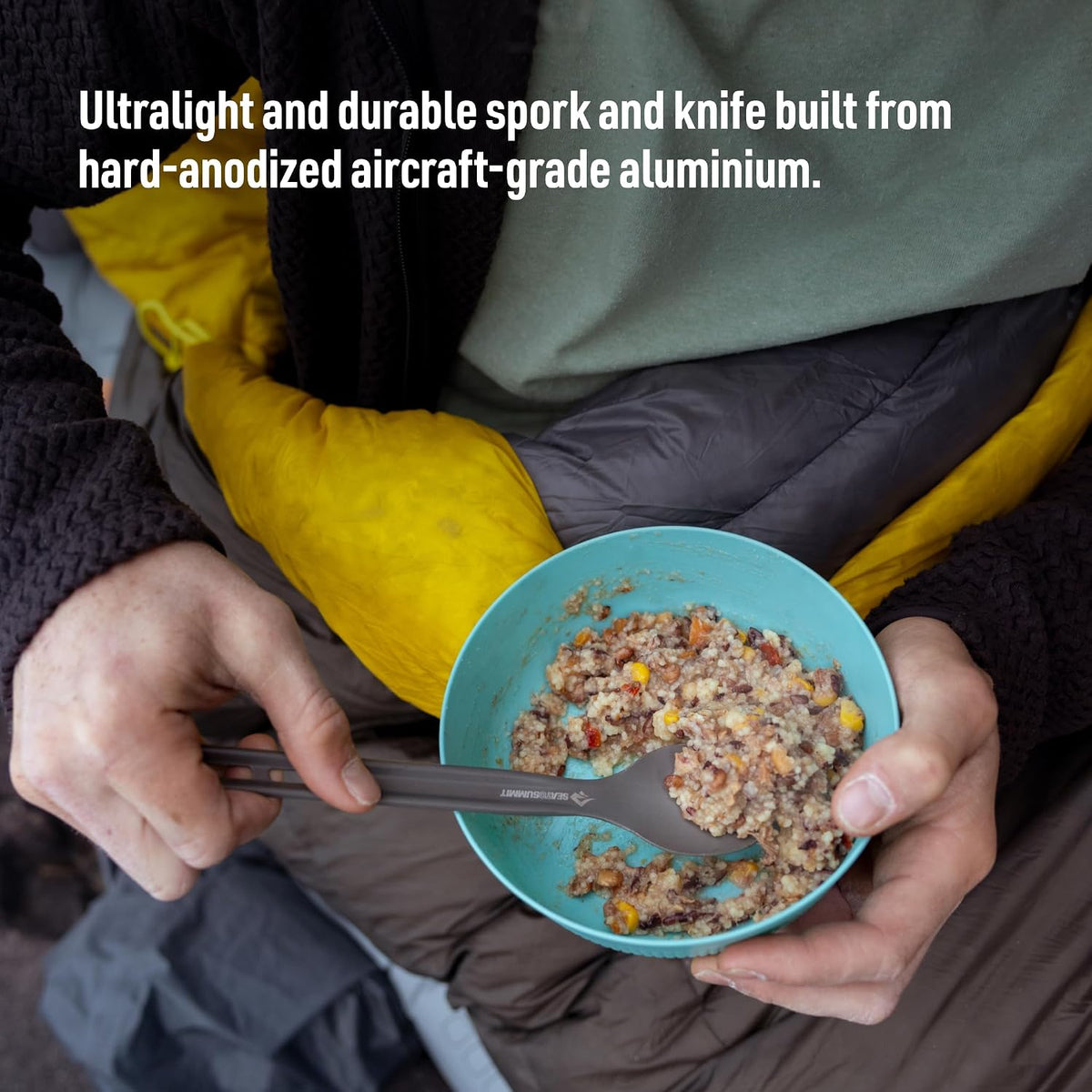 Sea to Summit Frontier Ultralight Spork and Knife - Shop  Camping Utensil Sets at  Trekaline