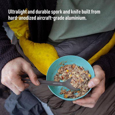 Sea to Summit Frontier Ultralight Spork and Knife - Shop  Camping Utensil Sets at  Trekaline