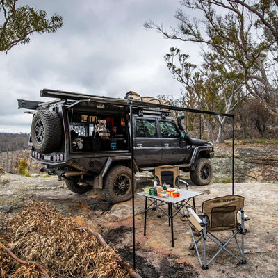 ARB 3m x 2.5m Aluminum Awning with Light Kit