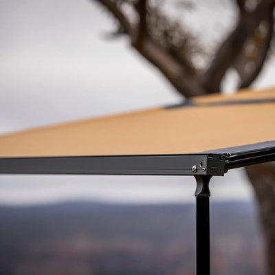 ARB Aluminum Awning with Light Kit - 2.5m x 2.5m - Black