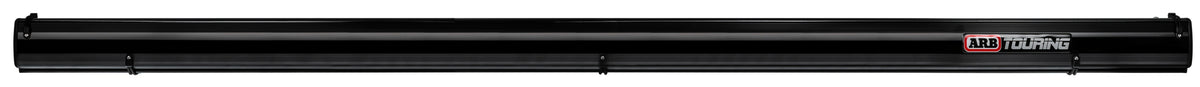 Aluminium Awning with LED Light Kit - 2m x 2.5m - Black
