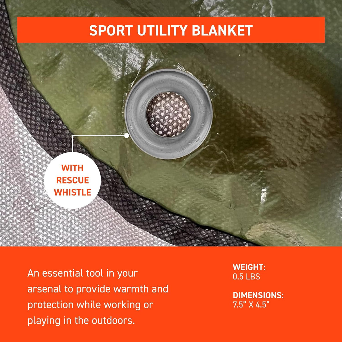 Survive Outdoors Longer Sport Utility Blanket