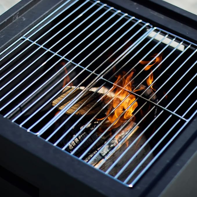 Bad Axe The Log Cabin Fire Pit - Shop  Fire Pits at  Trekaline