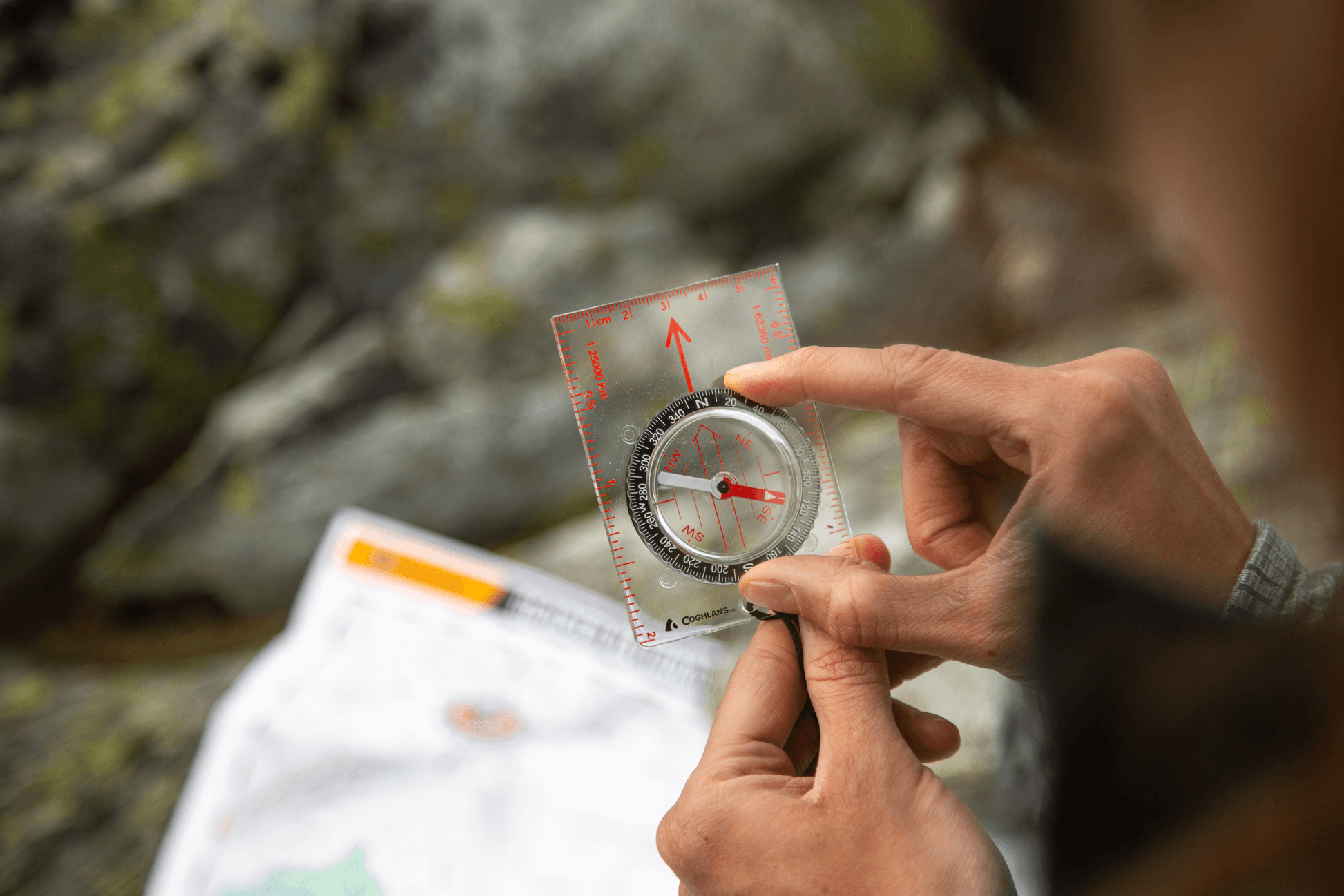 Coghlan's Liquid Filled Map Compass - Shop  Compasses at  Trekaline