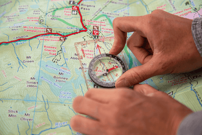 Coghlan's Liquid Filled Map Compass - Shop  Compasses at  Trekaline