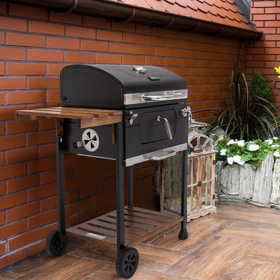 Royal Gourmet 24-Inch Charcoal Grill and Smoker