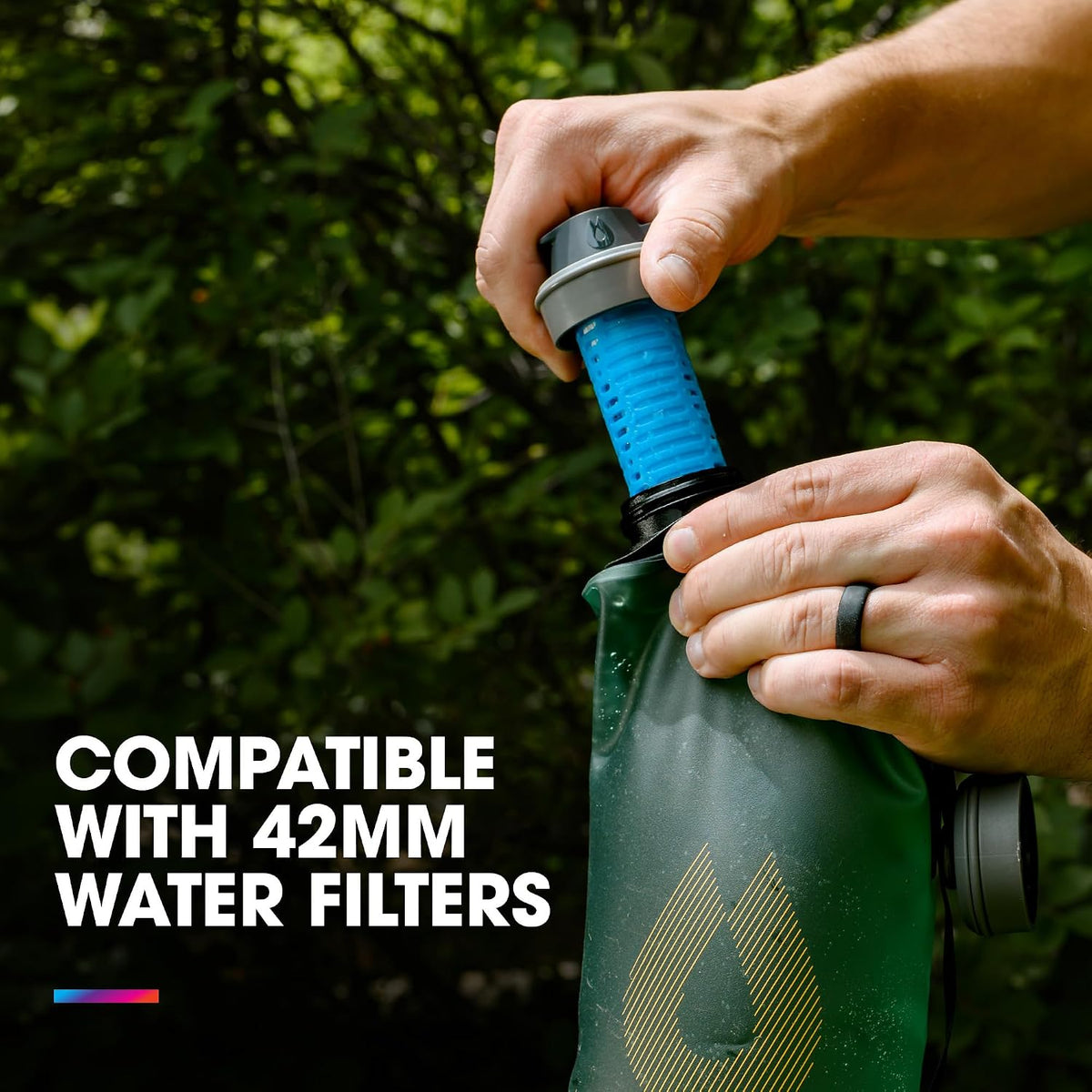 HydraPak Seeker 4L Water Storage Mammoth
