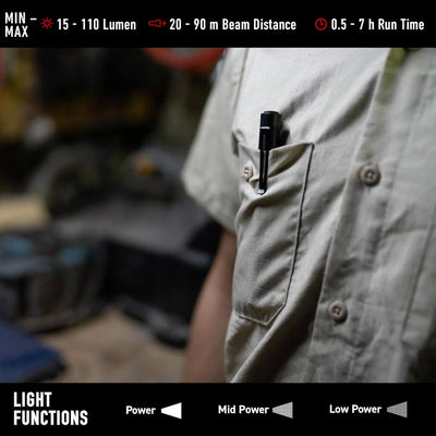 Ledlenser P2R Work Rechargeable Flashlight