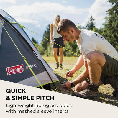 Coleman Darwin 3 Plus Backpacking Tent - Shop  Backpacking Tents at  Trekaline