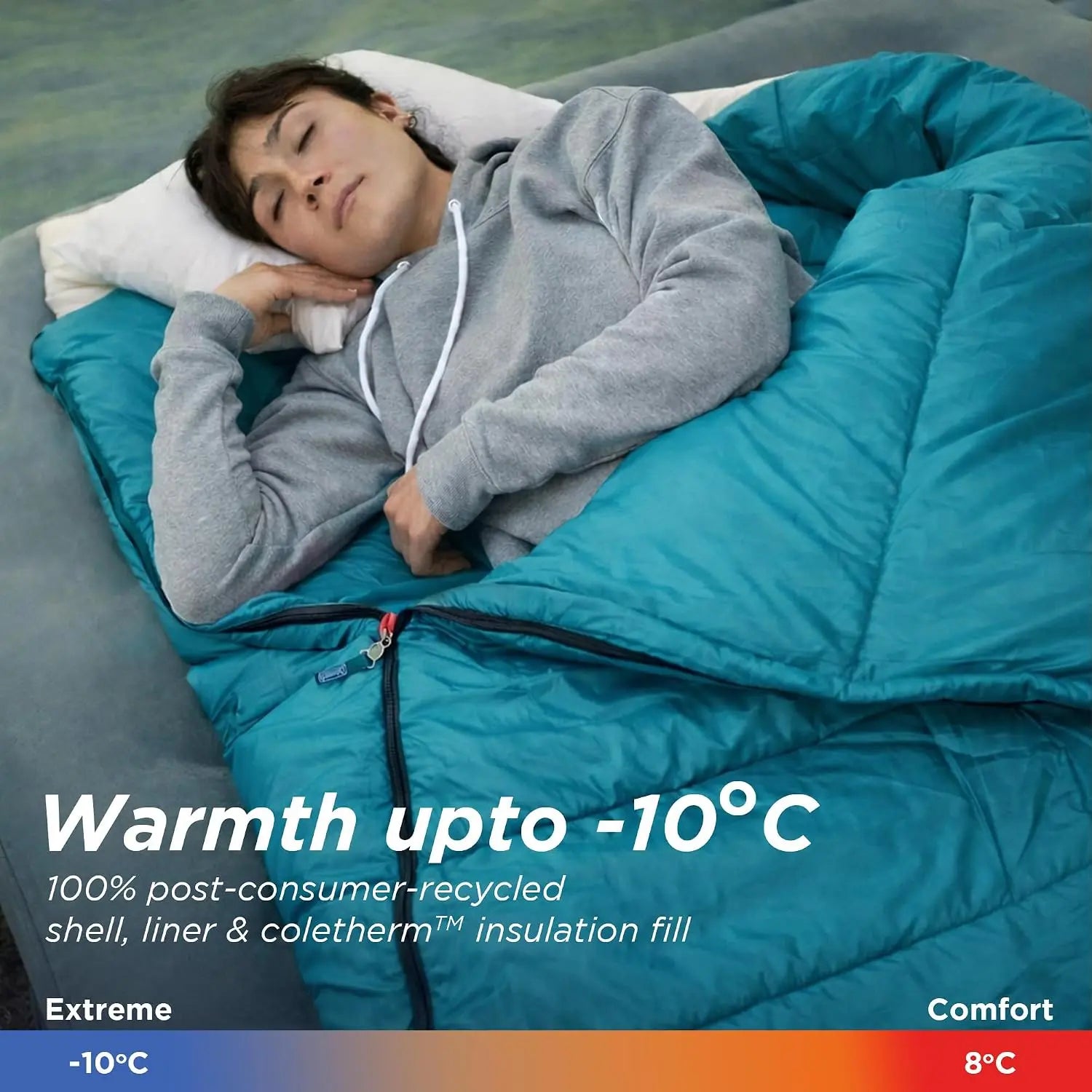 Coleman Atlantic Lite 10 Sleeping Bag - Shop  Camping Sleeping Bags at  Trekaline