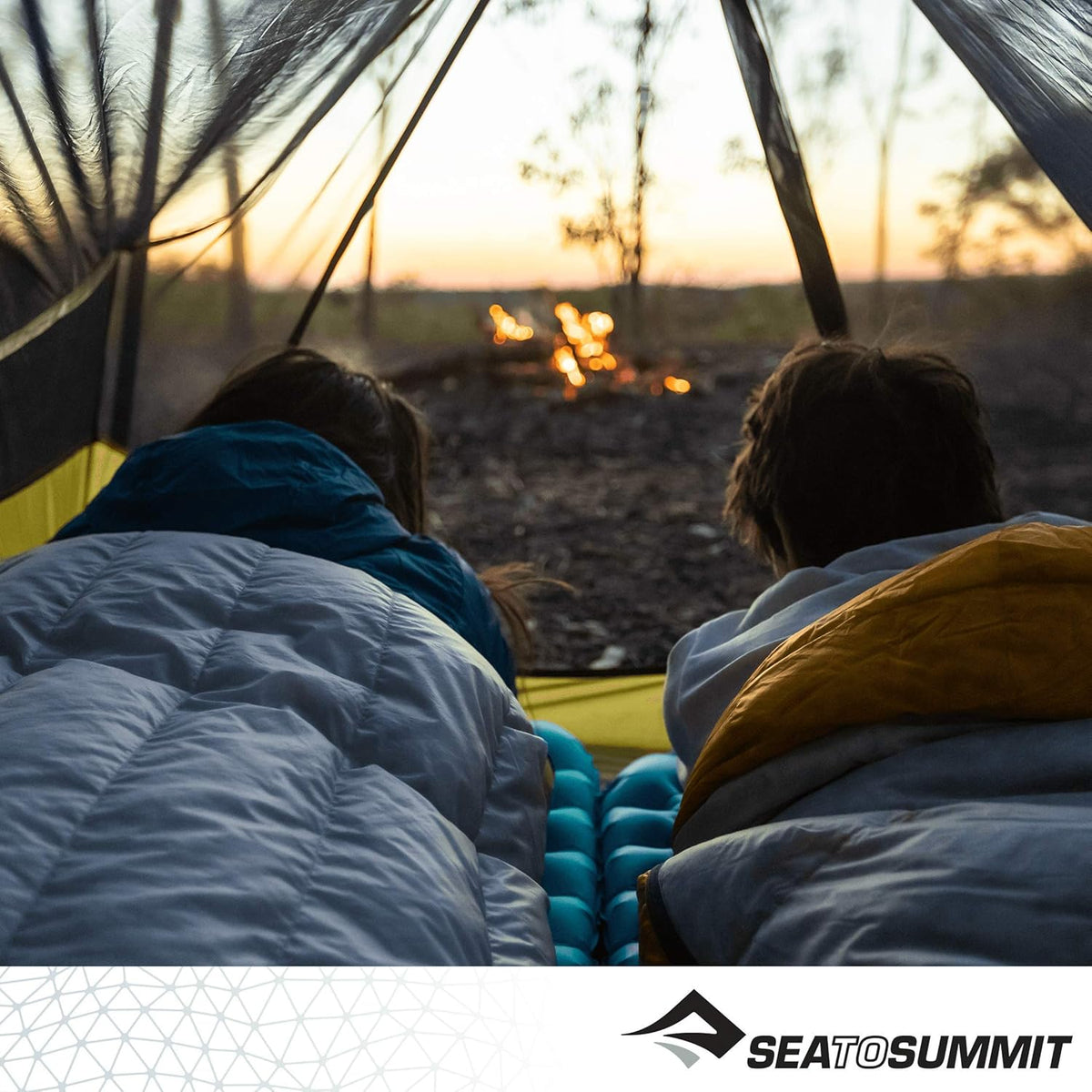 Sea to Summit Expander Travel Liner Sheet - Sea Foam