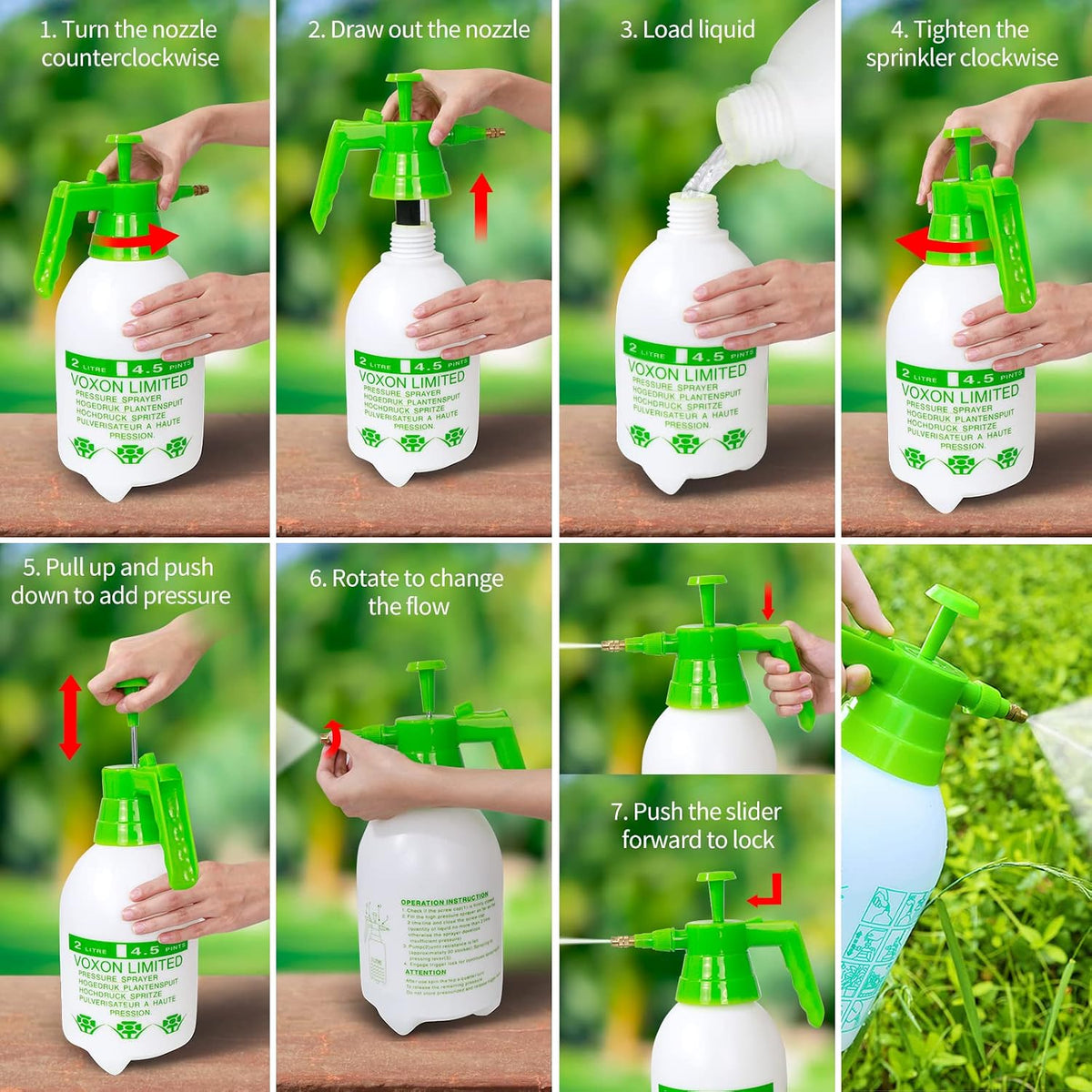 Procamp Garden Bottle Sprayer 2L - Shop  Garden Watering at  Trekaline