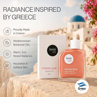 Laouta Sunrise Glow Body Oil Silica Free