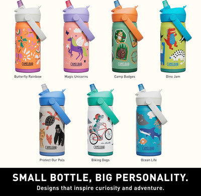 Camelbak Thrive Flip Straw Bottle 12 oz - Kids - Shop  Water Bottles at  Trekaline