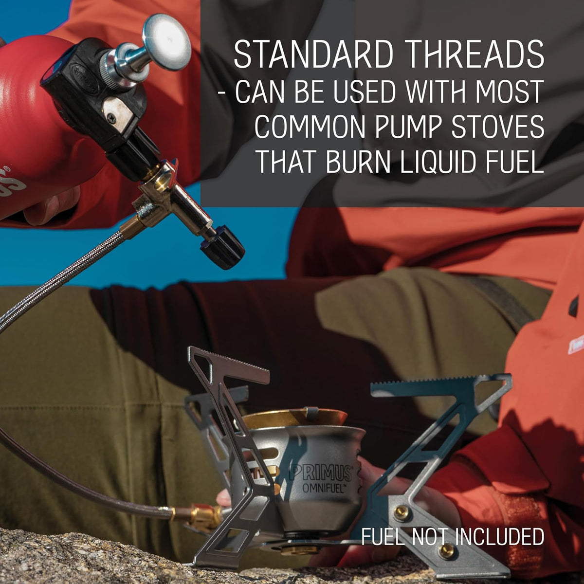 Primus Refillable Fuel Bottle Red - Shop  Fuel Bottles at  Trekaline