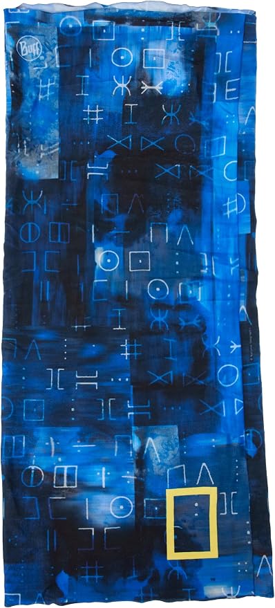 Buff CoolNet UV Neckwear National Geographic - Unrel Blue