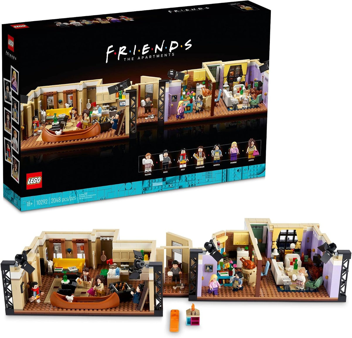 LEGO The Friends Apartments Building Set - Shop  Indoor Toys at  Trekaline