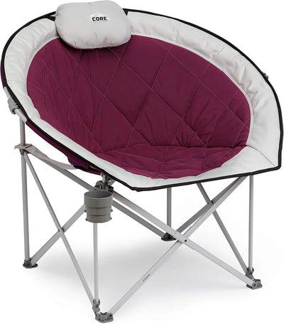 Core Equipment Oversized Padded Round Chair - Shop  Camp Chairs at  Trekaline