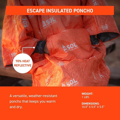 Survive Outdoors Longer Escape Insulated Poncho