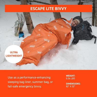 Survive Outdoors Longer Escape Lite Bivvy [QA Specs]