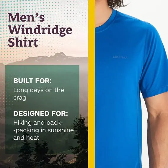 Marmot Windridge Short-Sleeve Active T-Shirt - Men - Shop  T-Shirts at  Trekaline