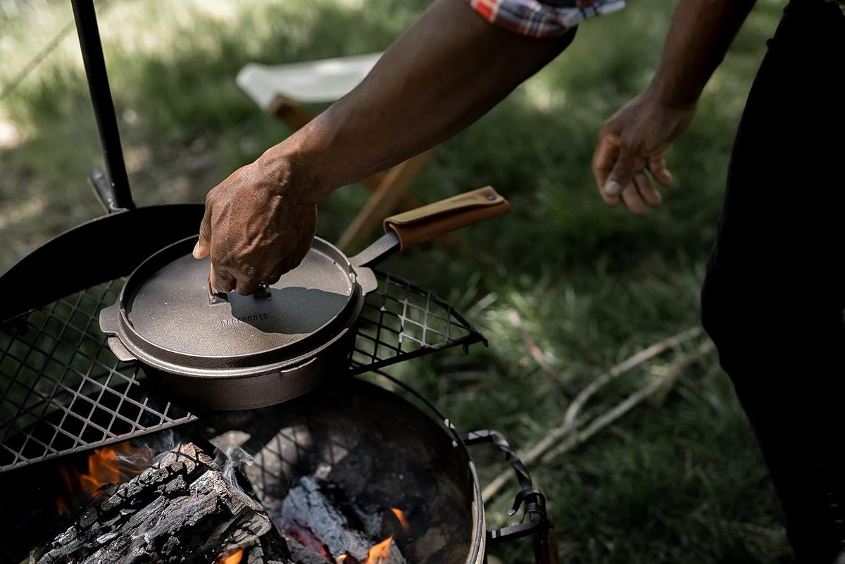 Barebones All in One Cast Iron Skillet - Shop  Frying Pans at  Trekaline