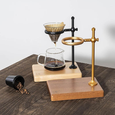 Muvna Walnut Wood Pour Over Coffee Stand