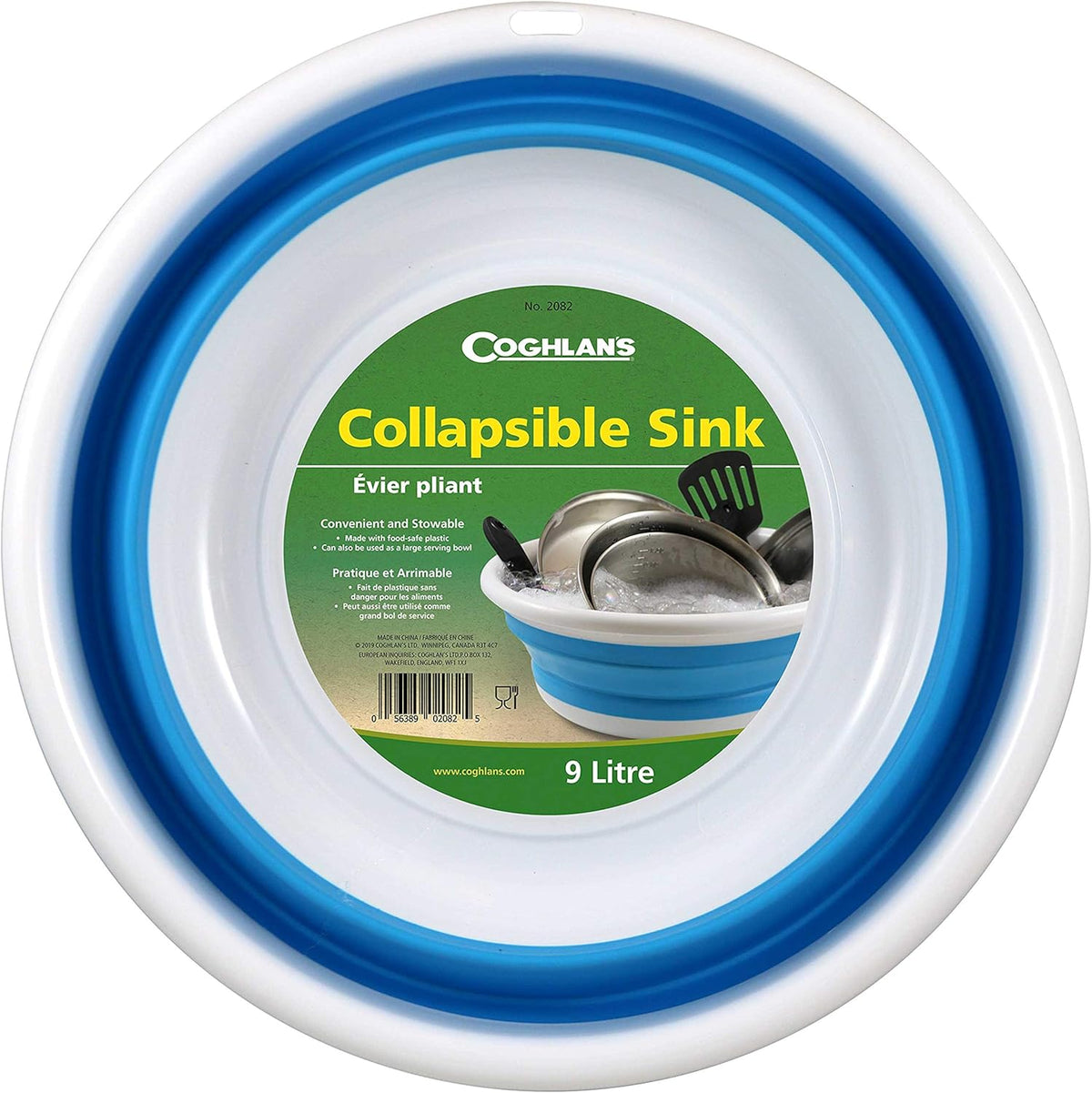 Coghlan's Collapsible Sink Basin - Shop  Collapsible Buckets at  Trekaline