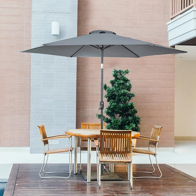 Procamp Crank Outdoor Garden Umbrella 2.7m - Shop  Umbrellas at  Trekaline