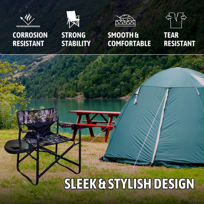 Procamp Director Chair Camouflage - Shop  Camp Chairs at  Trekaline
