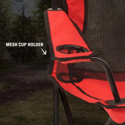 Coleman Broadband Mesh Quad Chair - Shop  Camp Chairs at  Trekaline