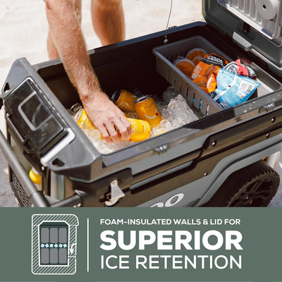 Igloo Trailmate Journey Roller Cooler 70 Quart - Shop  Hard-sided Coolers at  Trekaline
