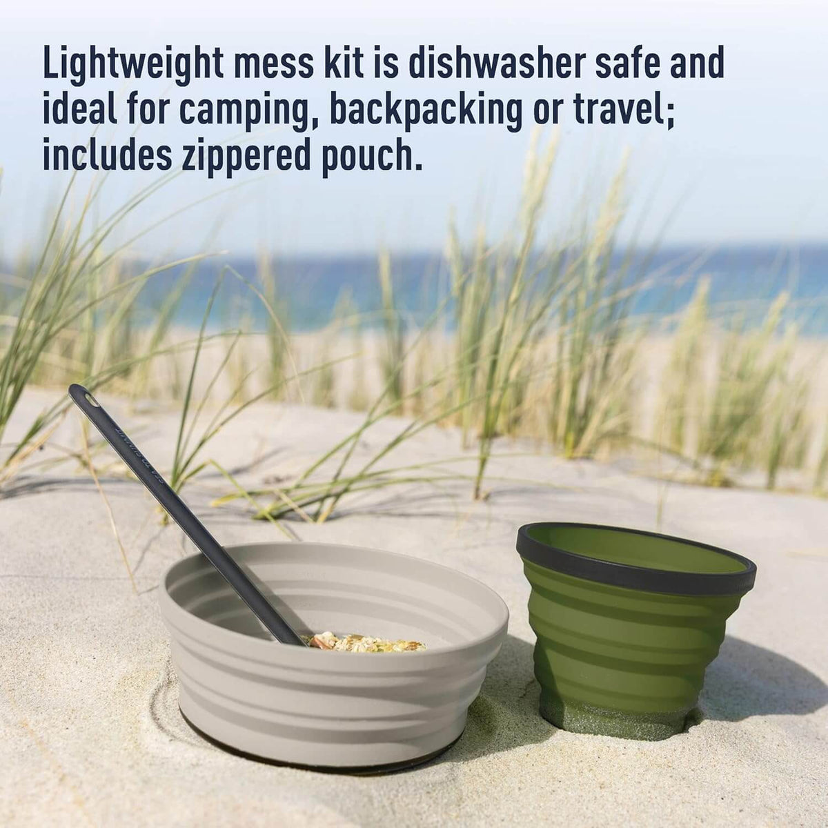 Sea to Summit X-Set 3-Piece Collapsible Camping Dinnerware