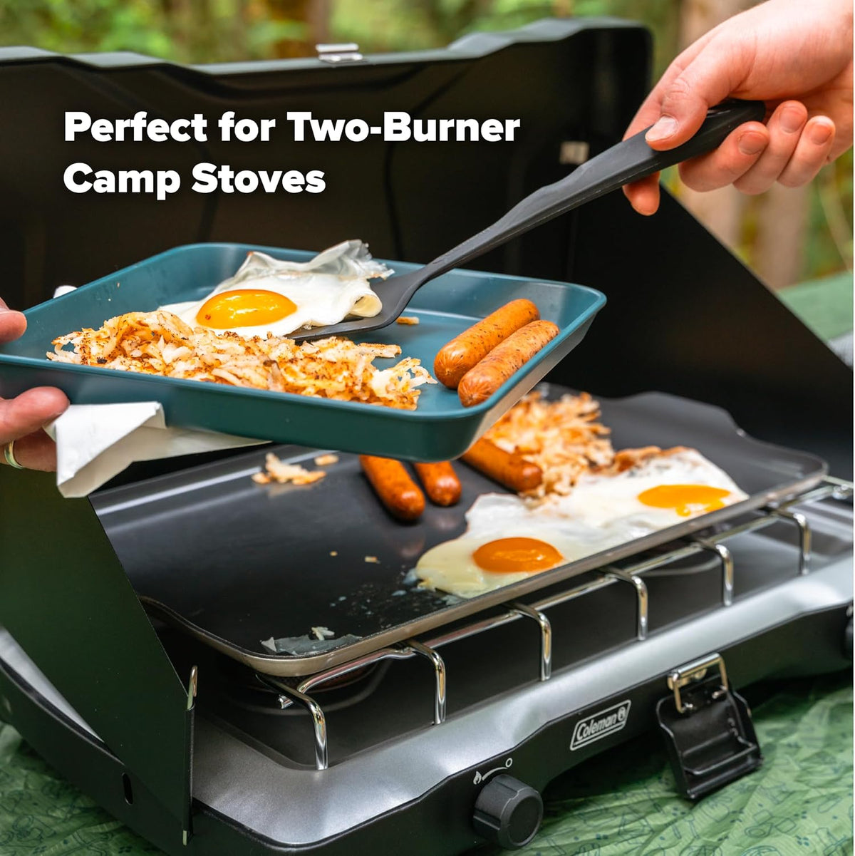 Coghlan's Non-Stick Aluminum Camp Griddle - Shop  Griddles at  Trekaline