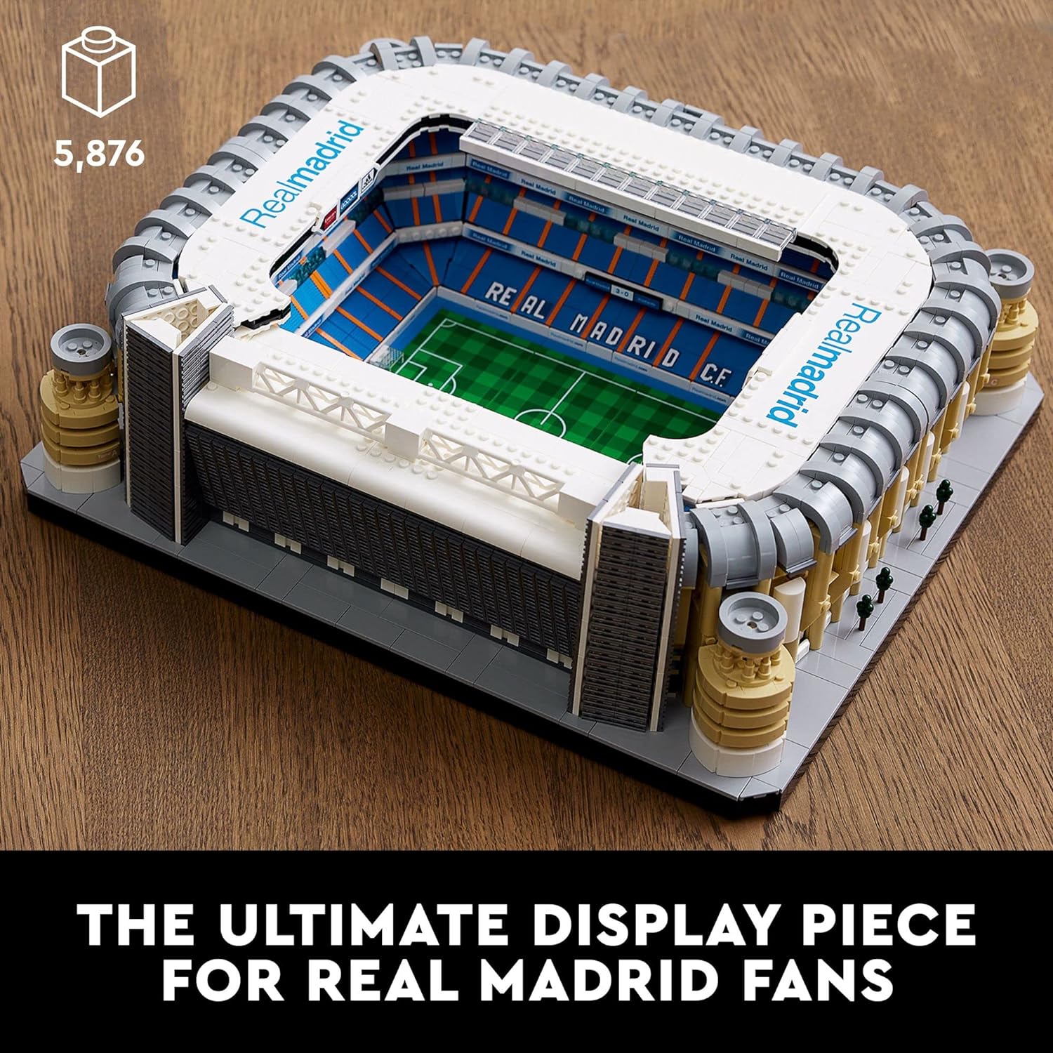 LEGO Real Madrid Santiago Bernabeu Stadium Building Set - Shop  Indoor Toys at  Trekaline