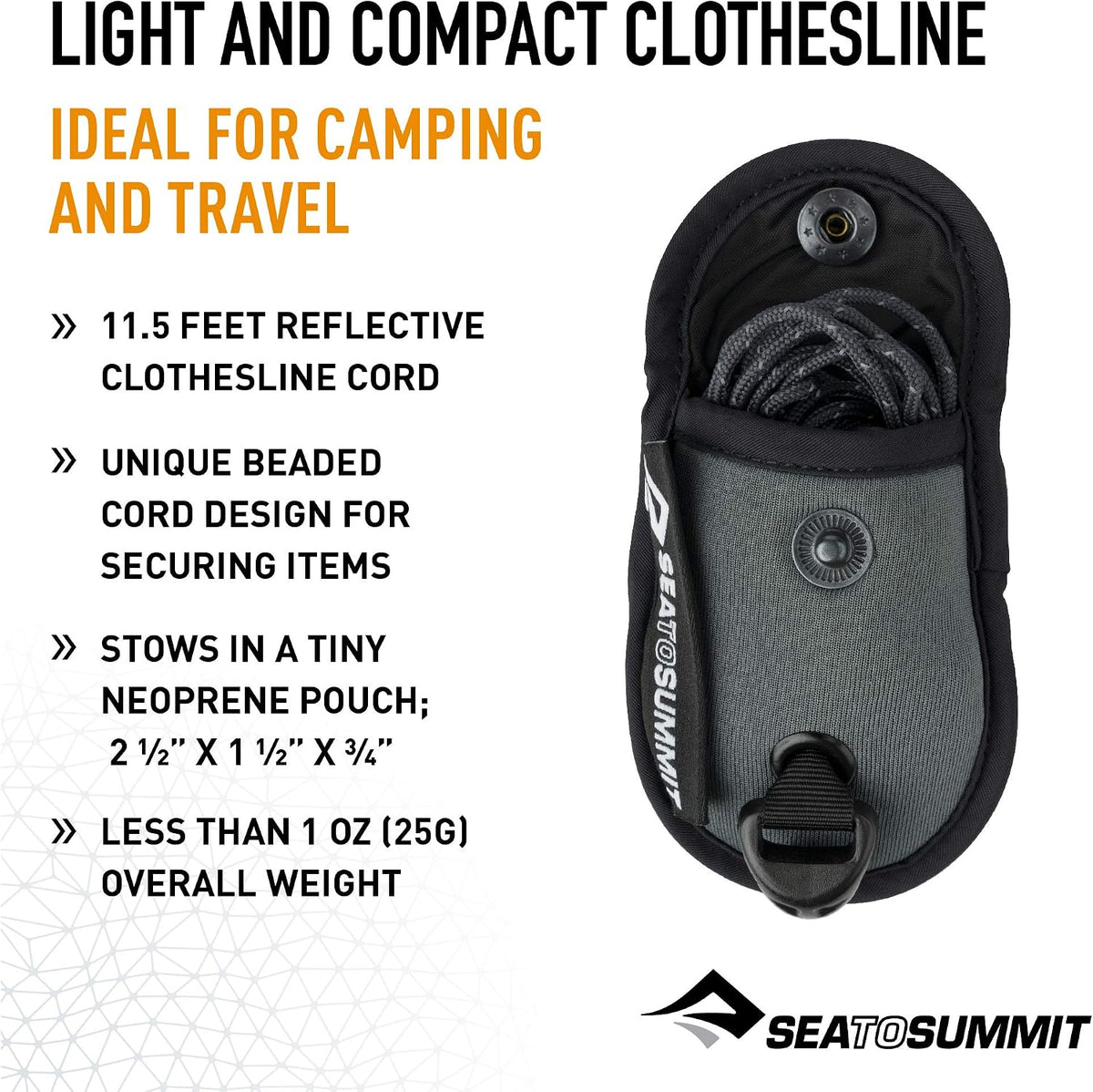 Sea to Summit Lite Line Clothesline - Shop  Clotheslines at  Trekaline