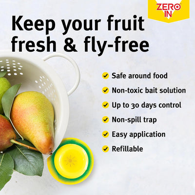 STV Zero In Fruit Fly Trap Twin Pack