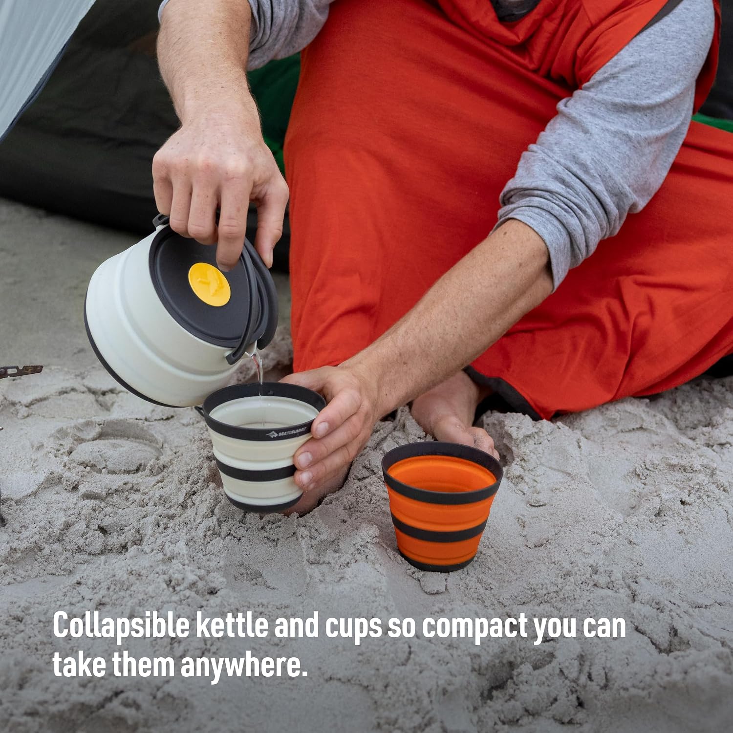 Sea to Summit Frontier Ultralight Collapsible Kettle Set - Shop  Camping Utensil Sets at  Trekaline