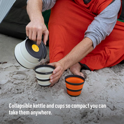 Sea to Summit Frontier Ultralight Collapsible Kettle Set - Shop  Camping Utensil Sets at  Trekaline