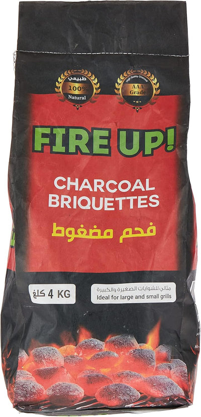 Fire Up Pillow Charcoal Briquettes 4kg - Shop  Alternate Fuels at  Trekaline
