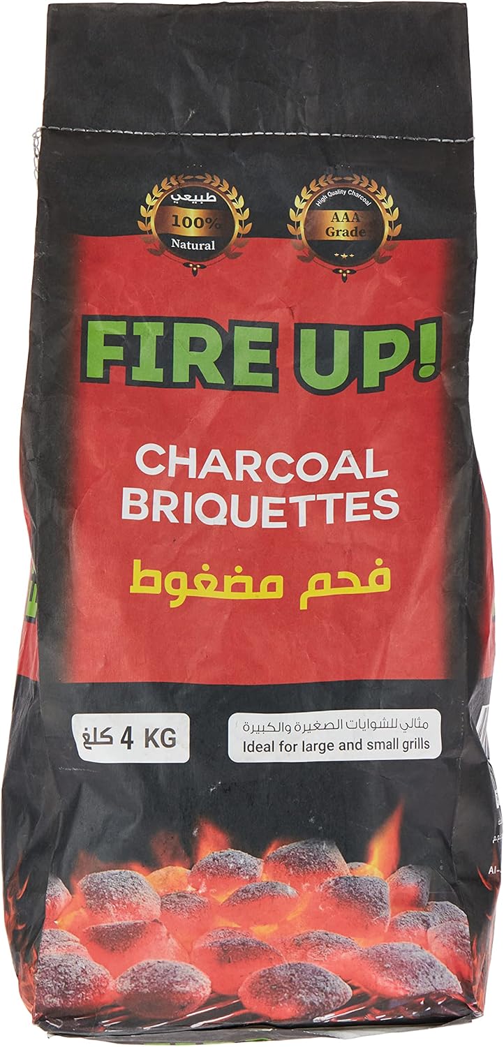 Fire Up Pillow Charcoal Briquettes 4kg - Shop  Alternate Fuels at  Trekaline