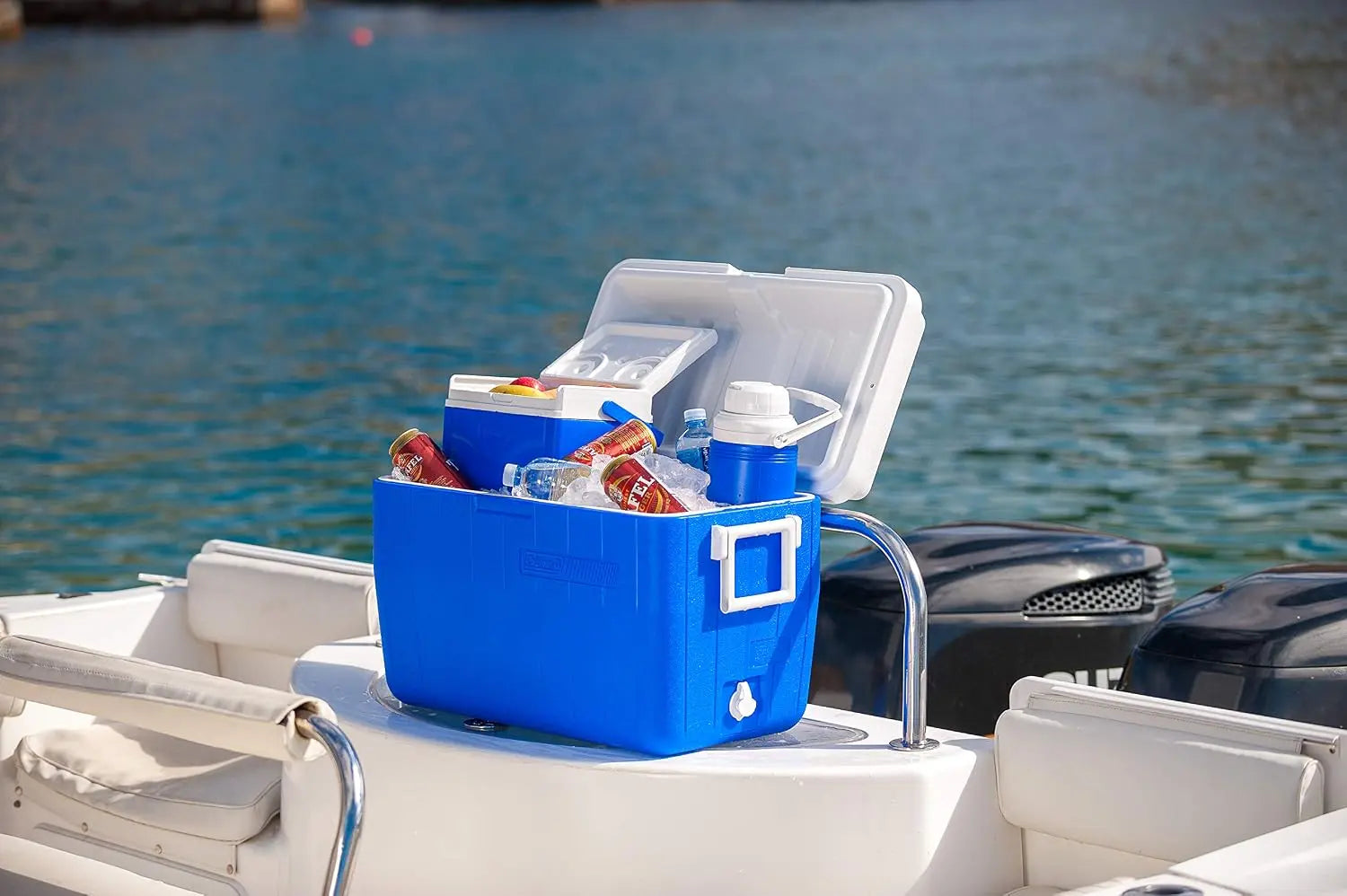 Coleman 48 Quart Cooler Combo Set - Shop  Hard-sided Coolers at  Trekaline