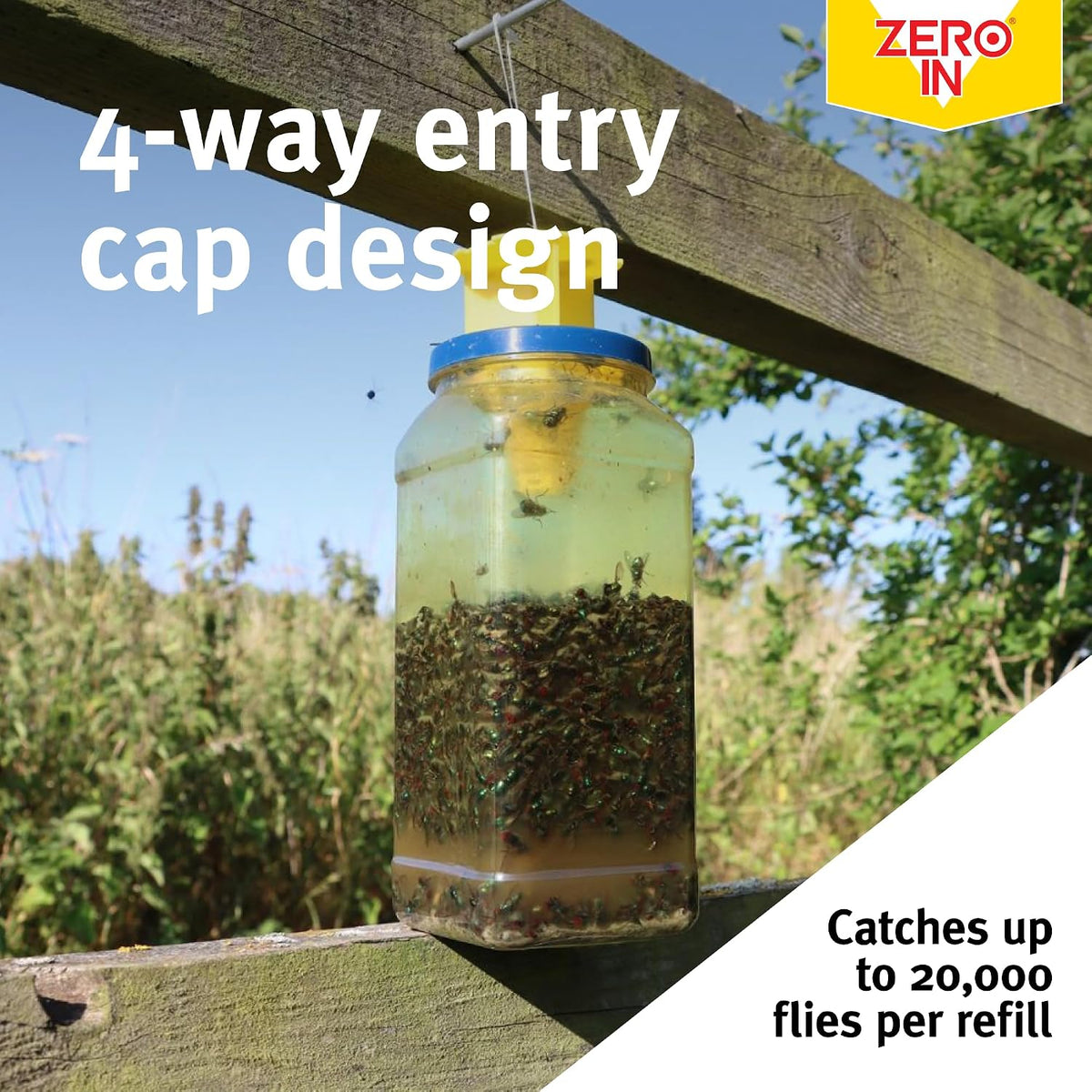 STV Zero In Reusable Fly Catcher 2-Pack
