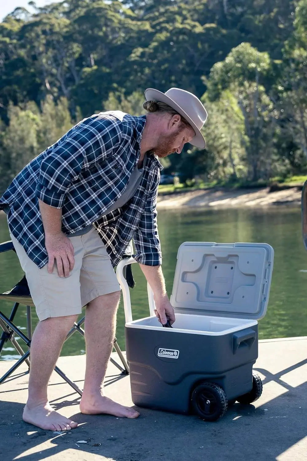 Coleman Daintree 38L Wheeled Hard Cooler - Shop  Hard-sided Coolers at  Trekaline